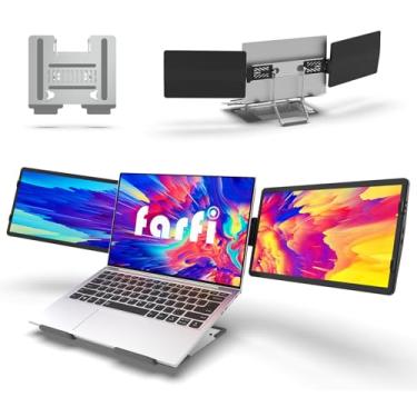 Imagem de Extensor de tela para laptop de 14 polegadas – Monitor portátil giratório de 360° para laptop TFT USB Dual Screen, Plug and Play para Mac, PC e Chrome (monitores portáteis duplos de 14,1 polegadas com