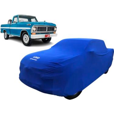 Imagem de Capa Carro Automotiva Camionete Ford F100 Nas Medidas (Azul)