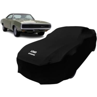 Imagem de Capa De Tecido Para Proteger Carro Dodge Charger Rt 1970 (Preto)
