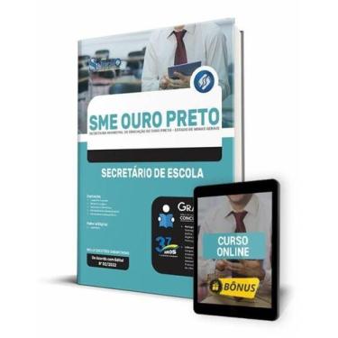 Imagem de Apostila SME Ouro Preto - MG - Secretário de Escola - Editora Solução