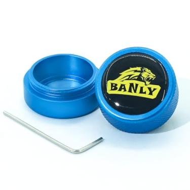 Imagem de Banly Suporte redondo de giz de piscina, suporte de giz portátil para tacos de sinuca, mini suporte magnético de giz de bilhar, caixa de giz para taco de sinuca caixa de recipiente para ferramenta de