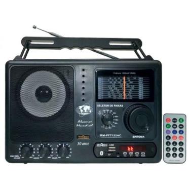 Imagem de Rádio Portátil 12 FXS Sintonia Fina Usb FM OM OC - Motobras