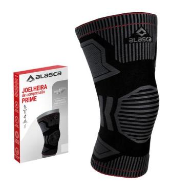Imagem de Joelheira De Compressão Prime - Tecnologia Knit 3D Alasca - Proteção E