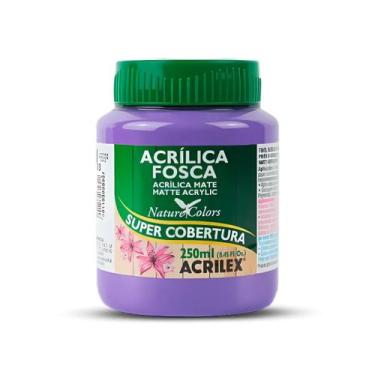 Imagem de Tinta Acrílica Acrilex Fosca 250ml Escolha a Cor, 516 - VIOLETA
