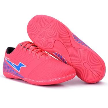 Imagem de Tênis Futsal Quadra Cr Cronos Adulto Sola Costurada Masculino Feminino Confortáveç (Rosa/Azul, BR, Adulto, Numérico, 39)