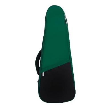 Imagem de Ukulele Tenor Case, Leve e Estável Tecido Oxford Material Ukulele Case Guitalele Com Alças Ajustáveis para 23 Polegadas Ukulele ou Guitarra Pequena (Verde escuro)