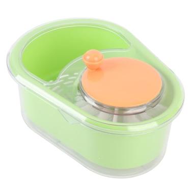 Imagem de Lavagem de Legumes Cesto, Lavadora de Frutas de Frutas Escova Mistor de Salada de Secadora de Vegetais para Lavagem de Alimentos para Materiais (GREEN)