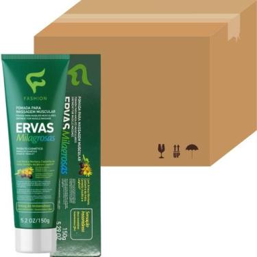 Imagem de 48 Pomada para Massagem Muscular Fashion Cosméticos Ervas Milagrosas B