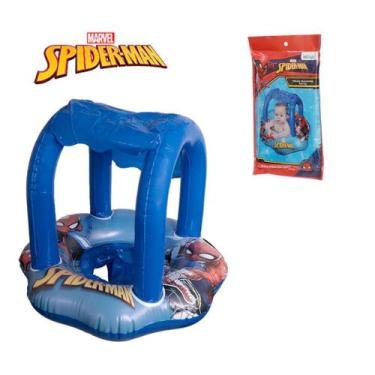 Imagem de Boia / Bote Inflavel Fralda Com Cobertura Homem Aranha - Etitoys