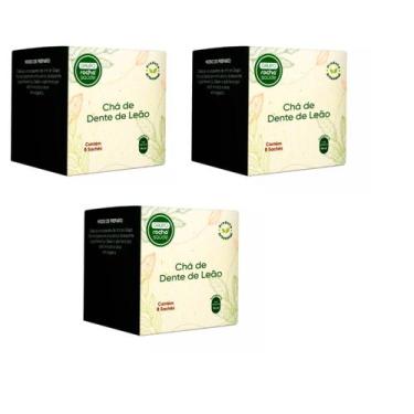 Imagem de Chá Dente de Leão Kit 3 caixas Sachês Natural - Rocha Saúde