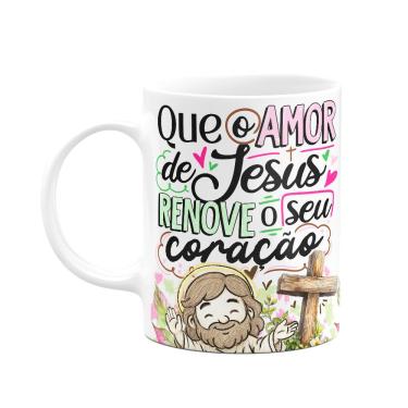 Imagem de Caneca da Páscoa - Que o amor de Jesus renove o seu coração