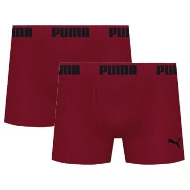 Imagem de Kit 2 Cuecas Microfibra Boxer Box  Modelo Sem Costura Masculina Adulta