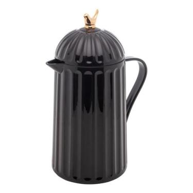 Imagem de Garrafa Térmica Wolff Bird De Plástico Preta 600ml