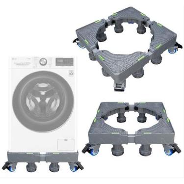 Imagem de Suporte, Carrinho P/Lavadora/Lava E Seca Samsung, Midea, Lg - Aj Som A