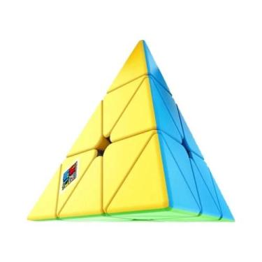 Imagem de Cubo Mágico Infantil 3x3, 2x2 e 4x4 Moyu Meilong - Quebra-Cabeça de Ve