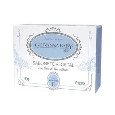 Imagem de Kit c/ 3 Giovanna Baby Sabonete Vegetal Veg Blue 90g