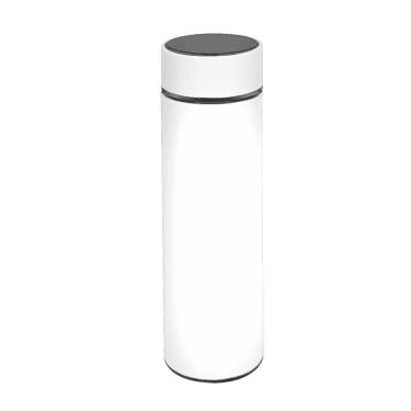 Imagem de Garrafa Térmica Inox 500ml Quente Frio Tampa Branco Nº17