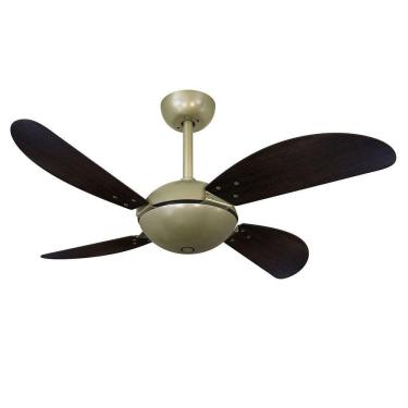 Imagem de Ventilador De Teto Volare Gold Fly Office Pás Tabaco 110V