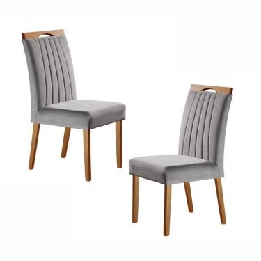 Imagem de Cadeiras Mesa de Jantar Modernas - Velvet - Requinte Salas