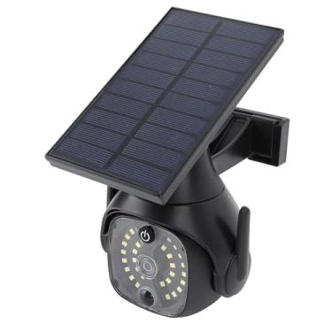 Imagem de Luz do Sensor de Movimento Ao Ar Livre, Luz do Sensor de Movimento Solar, 300lm 3 Modos Lâmpada de Câmera à Prova D'água para a Rua do Jardim, Carregamento Solar Eficiente,