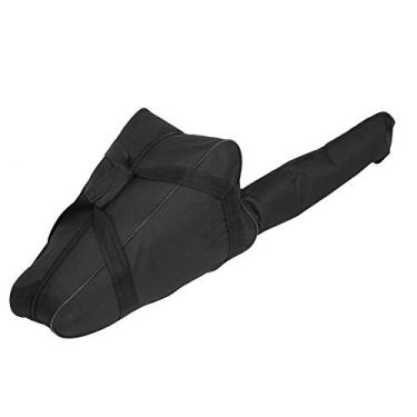 Imagem de Bolsa para motosserra Walfront Bolsa de transporte para motosserra de 20 polegadas Bolsa de armazenamento resistente à prova d'água de pano Oxford Bolsa portátil para lenhador vermelho/preto/verde do exército (opcional)(preto)