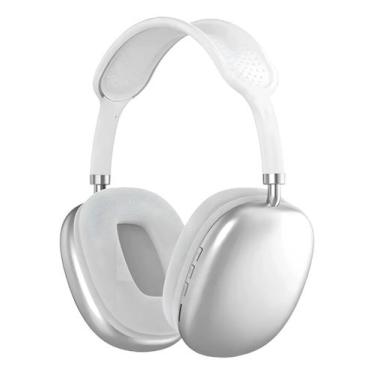Imagem de Fone De Ouvido Over-ear Gamer Sem Fio Bluetooth P9 Branco - kapbom