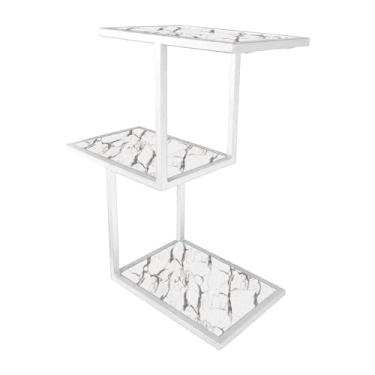 Imagem de Prateleira Nicho Para Decoração de Sala Quarto Canyon - Branco/vulcano