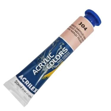 Imagem de Tinta Acrílica Acrilex 20 ml Avulso Amarelo Nápoles Carne 304