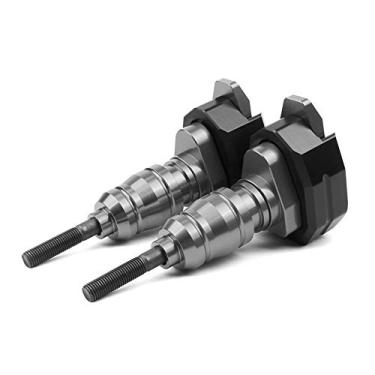 Imagem de Acc-Creativity Motocicleta CNC Alumínio Motor Crash Guard Case Frame Sliders Protector Proteção contra quedas Compatível com KAWASAKI Z900 Z900RS Z1000 ZX10R ZX6R NINJA650 (Titânio)