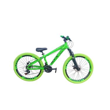 Imagem de Bicicleta 26 Gta Rebel Freeride Downhill 21v Alumínio Rodas Vmaxx Freio a Disco Pneu Flame-Unissex