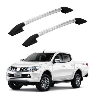 Imagem de Rack Teto Longarina L200 Sport 2011 2012 2013 Alumí. Paraf. - Solar