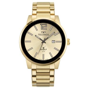 Imagem de Relógio Technos Masculino Golf Dourado - 2115tts-1d 2115tts-1d