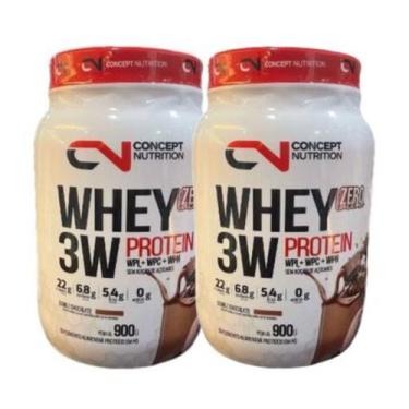 Imagem de Whey 3w zero lactose 1,8kg - concept nutrition - Concept Nutrition , C