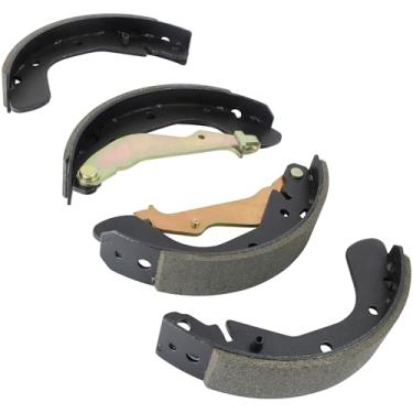 Imagem de QUALITY-BUILT Premium - Substituição original da sapata de freio a tambor traseiro para Chevrolet/Pontiac 2004-2022 (Aveo, Aveo5, G3, G3 Wave, Spark, Spark Classic, Wave5) - FS814