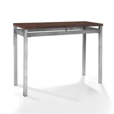 Imagem de Aparador Riviera Castanho Rústico e Cromado