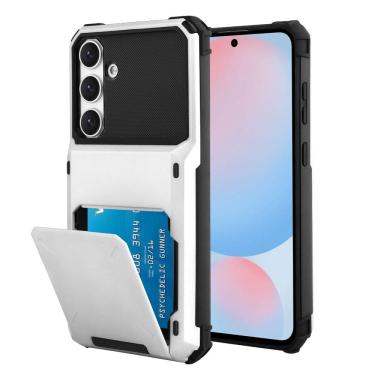 Imagem de Capa de telefone Marphe Wallet com suporte de cartão para Samsung S24 FE