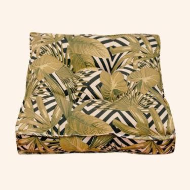 Imagem de Kit 2 Futon 45x45 Almofada Assento Turco Colorido(Tropical)