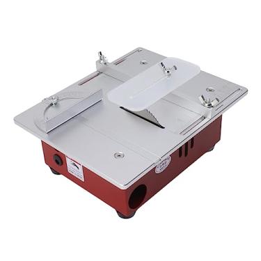 Imagem de TOPINCN SAW de Bancada de 96W, Serras de Mesa de Precisão DIY, Cortador de Madeira, Ferramenta de Corte de Mesa, Serra de Mini Bancada Portátil para o Corte de Metal de (Plugue da UE)