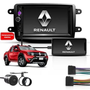 Imagem de Kit Central Multimidia 2 Din Mp5 7" Bluetooth Espelha Oroch