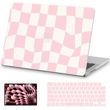 Imagem de AKIT Capa compatível com MacBook Pro de 14 polegadas 2025-2021 M4 M3 M2 M1 Pro Max A3112 A3185 A3401 A2918 A2992 A2779 A2442, capa rígida padrão para laptop + protetor de tela + capa de teclado