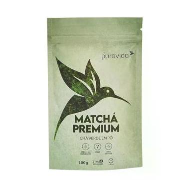 Imagem de Matchá Premium Chá Vegano 100g em Pó - Puravida