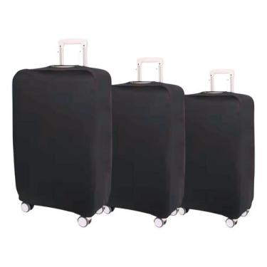 Imagem de Kit 3 Capas De Mala Viagem Protetora Suplex Resistente P M G - Loilu, 