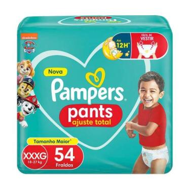 Imagem de Fralda Pampers Pants Ajuste Total Top XXXG 54 unidades