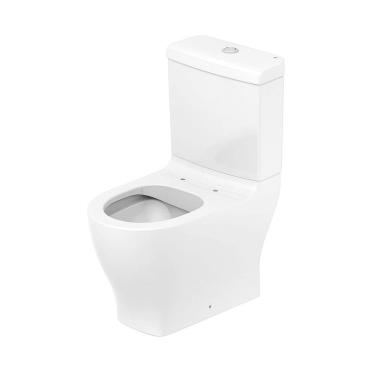 Imagem de Bacia com Caixa Acoplada Assento Pp Softclose Slim Celite Branco