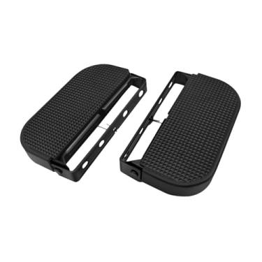 Imagem de Generic Pedais de bicicleta elétrica, apoio para os pés dianteiro, almofada de borracha, universal, portátil, fácil de instalar, apoio para os pés