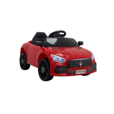 Imagem de Bang Toys - Carrinho Elétrico Infantil Striker X10 12V - com Luzes de LED, Sons, Entrada USB/MP3, Bluetooth, Controle Remoto - Suporta até 30kg - Cor Vermelho