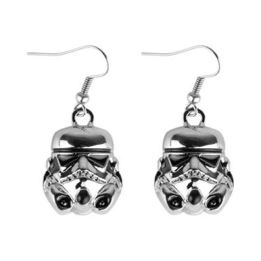 Imagem de Brincos Femininos Da Moda Star Wars Robot Millennium Falcon, Joias, Ac
