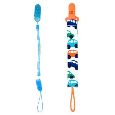 Imagem de Kit Prendedor Mola E Prendedor Estampado Pietra Baby Menimo Menina Inf