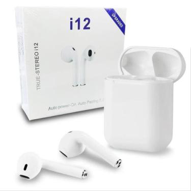 Imagem de Fone De Ouvido Tws Earbuds I12 Sem Fio Touch Recarregável - Sp Mix