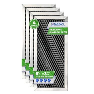Imagem de Substituição do filtro de micro-ondas 22 x 10 cm para JX81H WB02X10956 GE Filtro de carvão para micro-ondas – Serve para filtro de carbono Samsung – refresca e filtra o ar da cozinha em um ventilador